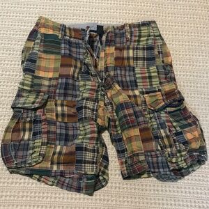 J. Crew Patchwork Cargo Shorts